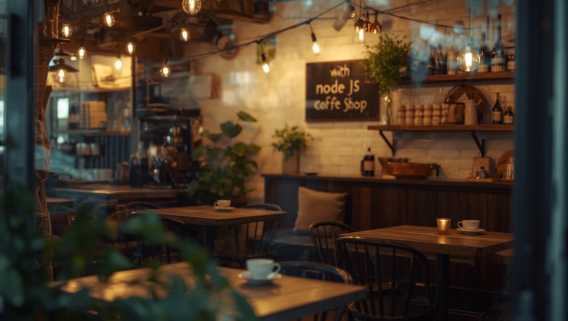 Create Program Mini Coffe With Command Line: Node Js & Default Terminal Ubuntu